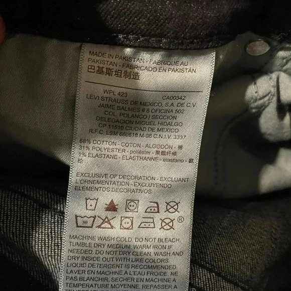 NWT Levi’s signature mid rise bootcut jeans - Picture 5 of 5